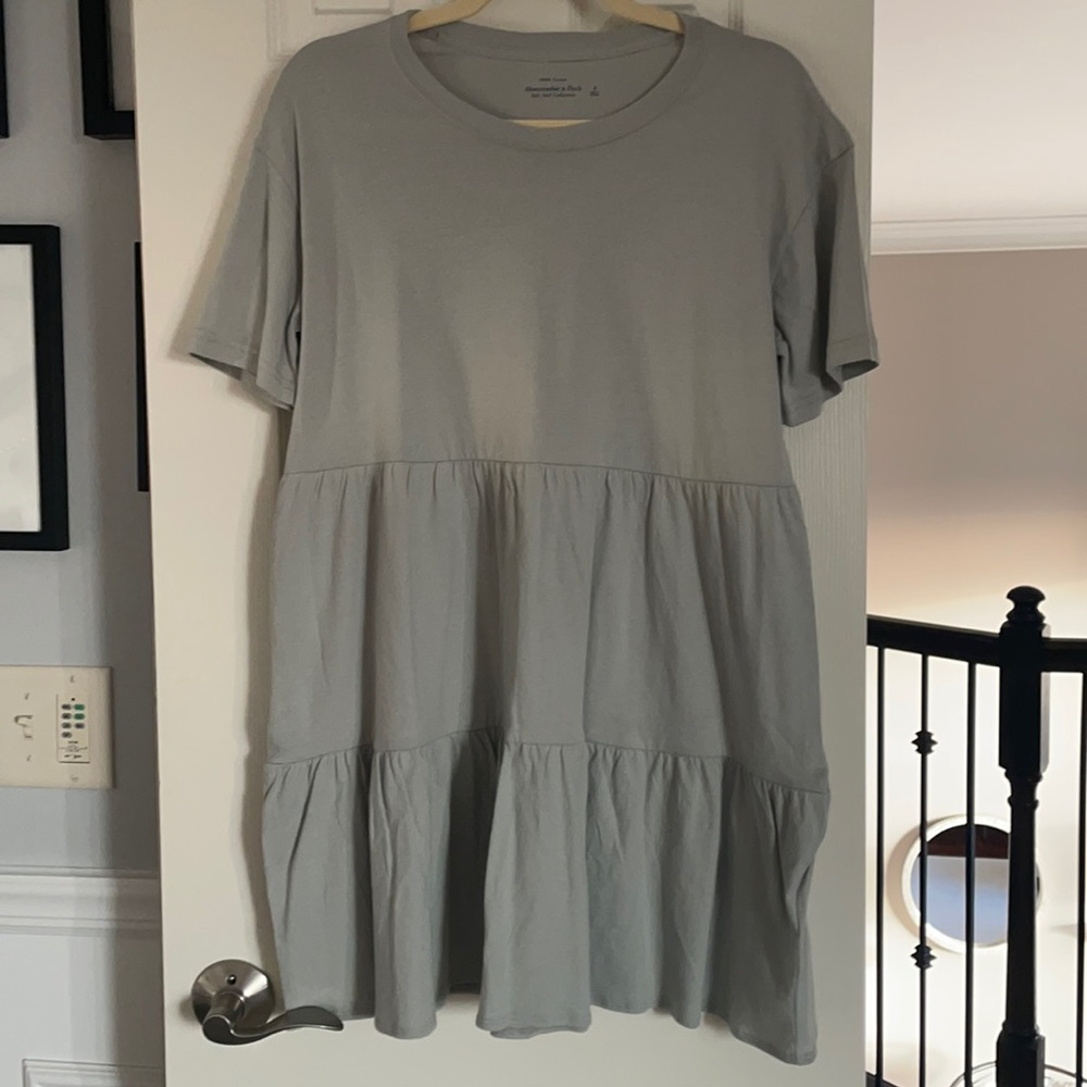 Abercrombie Soft AF Collection Tiered Dress